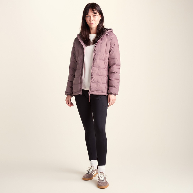 Palmer Womens Shower Resistant Insulated Jacket - Mauve
