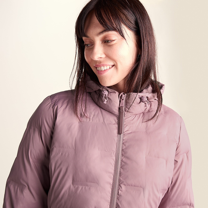 Palmer Womens Shower Resistant Insulated Jacket - Mauve