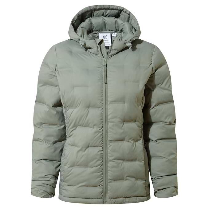 Palmer Womens Shower Resistant Insulated Jacket - Faded Khaki