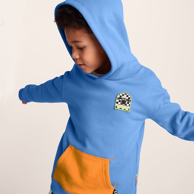 Pelibuey Kids Shaun the Sheep Hoody - Bluebell