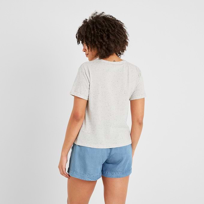 Rebecca Womens 100% Cotton Supersoft T-Shirt - Multi Colour Nep