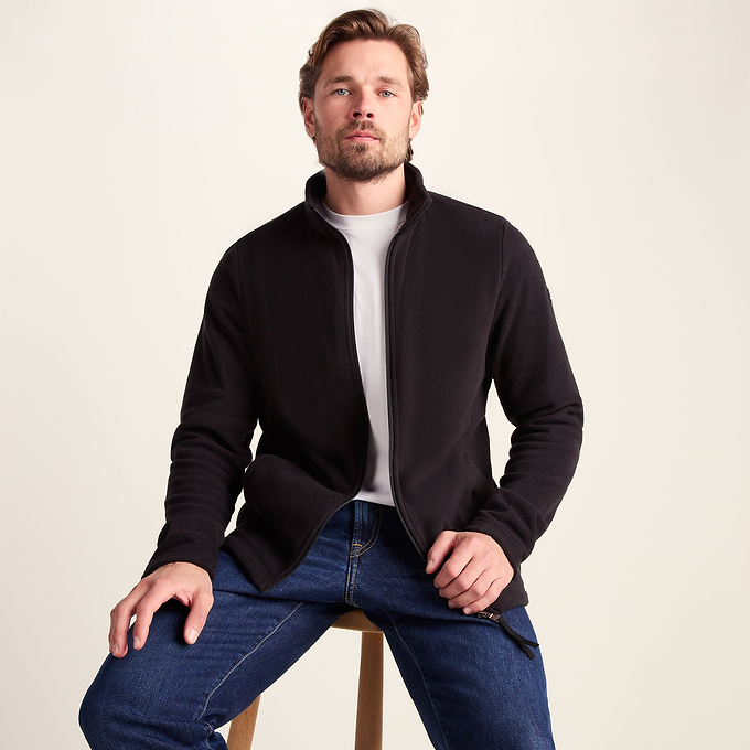 Revive Mens Fleece Jacket - Black