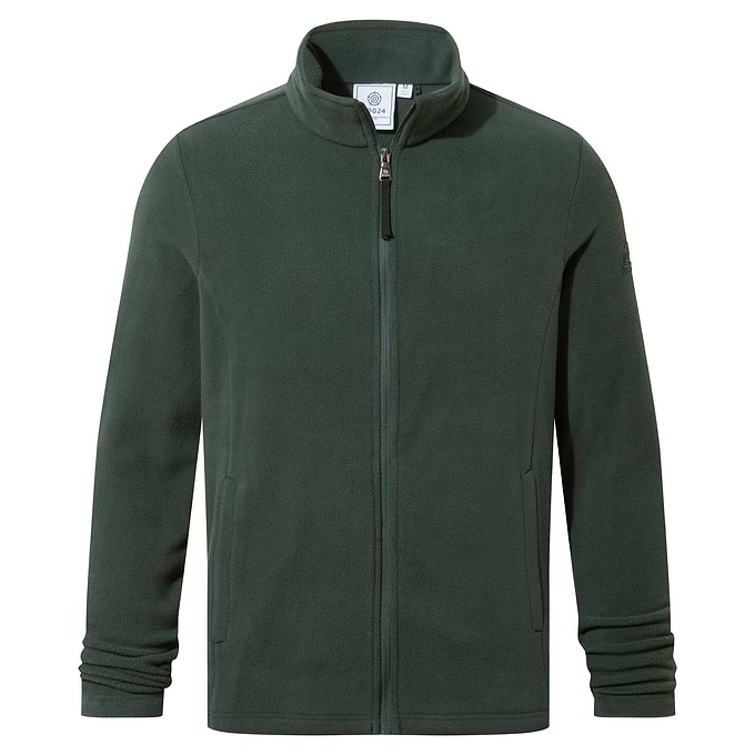 Revive Mens Fleece Jacket - Racing Green