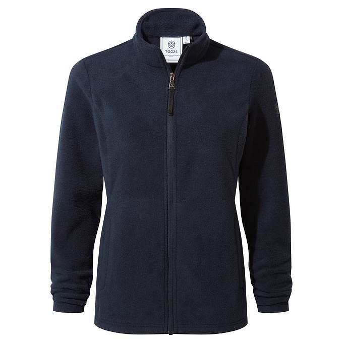 Revive Womens Fleece Jacket - Dark Indigo