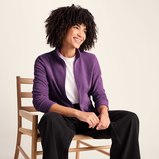 Revive Womens Fleece Jacket - Orchid