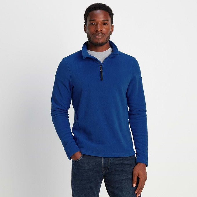 Revive Mens Quarter Zip Fleece - Royal Blue