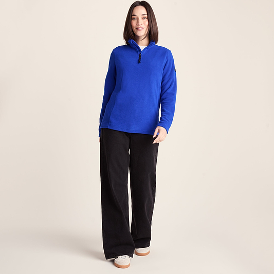Revive Womens Quarter Zip Fleece - Ultra Marine Blue