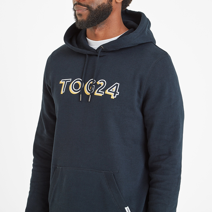Rinson Mens Supersoft Hoody - Dark Indigo