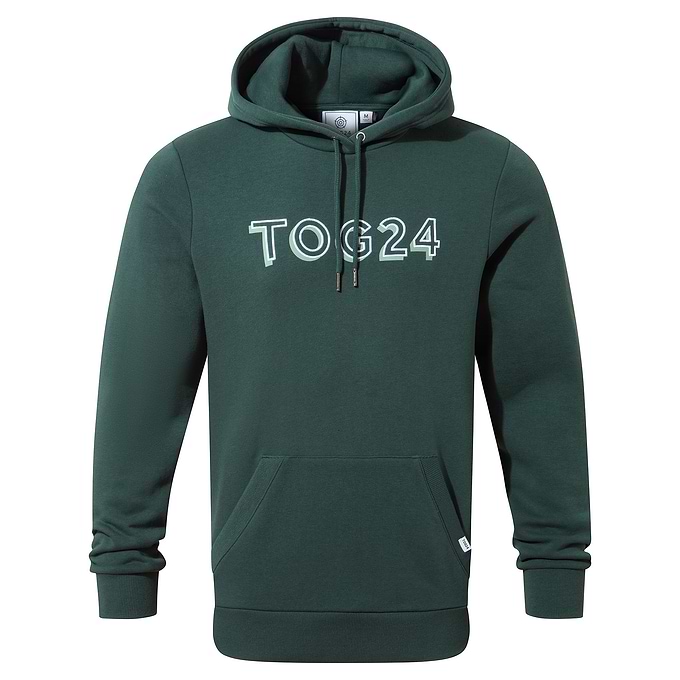 Rinson Mens Supersoft Hoody  - Racing Green