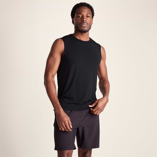 Rocco Mens Performance Vest - Black