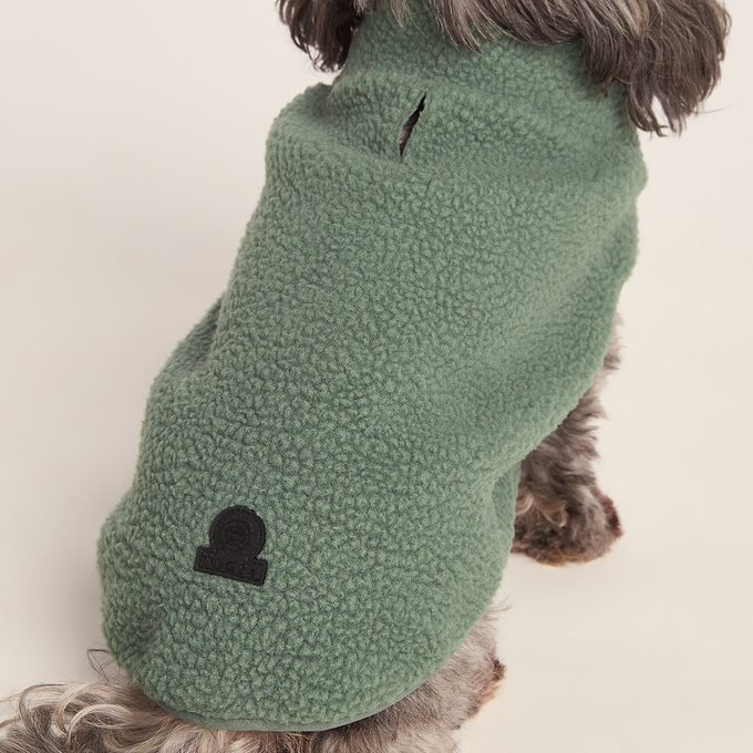 Rover Sherpa Dog Coat XS - Light Forest