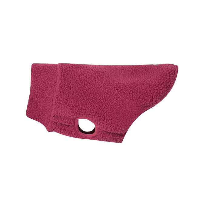 Rover Sherpa Dog Coat S - Washed Burgundy