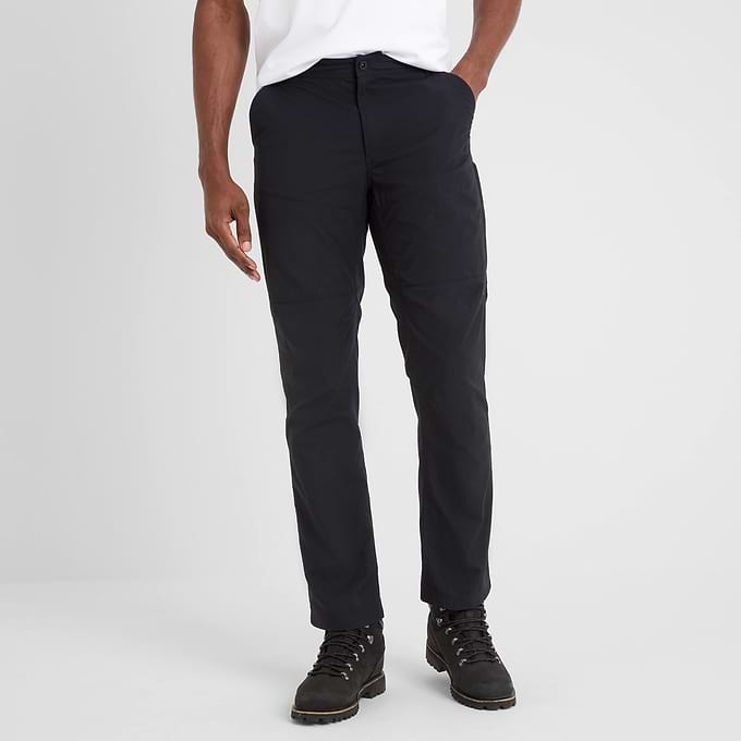 Rowland Mens Performance Trousers Long - Black