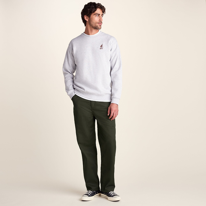Sam Mens Straight Casual Chino Trouser - Khaki
