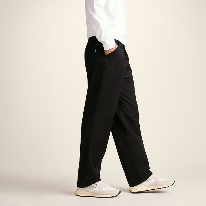 Sam Mens Straight Casual Chino Trouser - Black