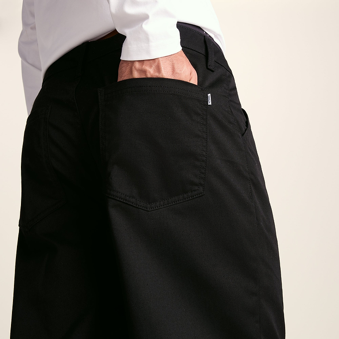 Sam Mens Straight Casual Chino Trouser - Black