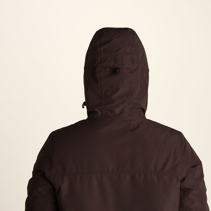 Samoens Mens Waterproof Ski Jacket - Chocolate Brown