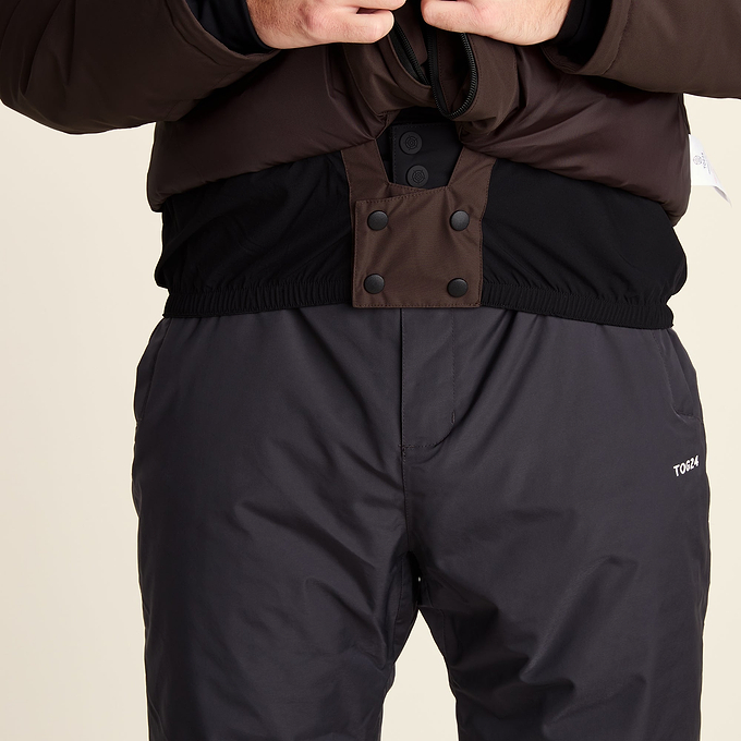 Samoens Mens Waterproof Ski Jacket - Chocolate Brown