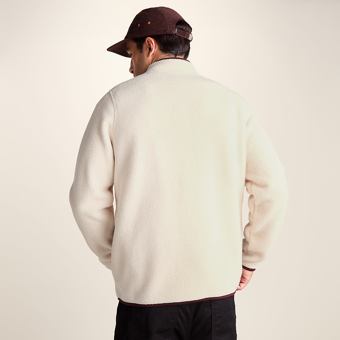 Samson Mens Thermal Sherpa Jacket - Buttercream