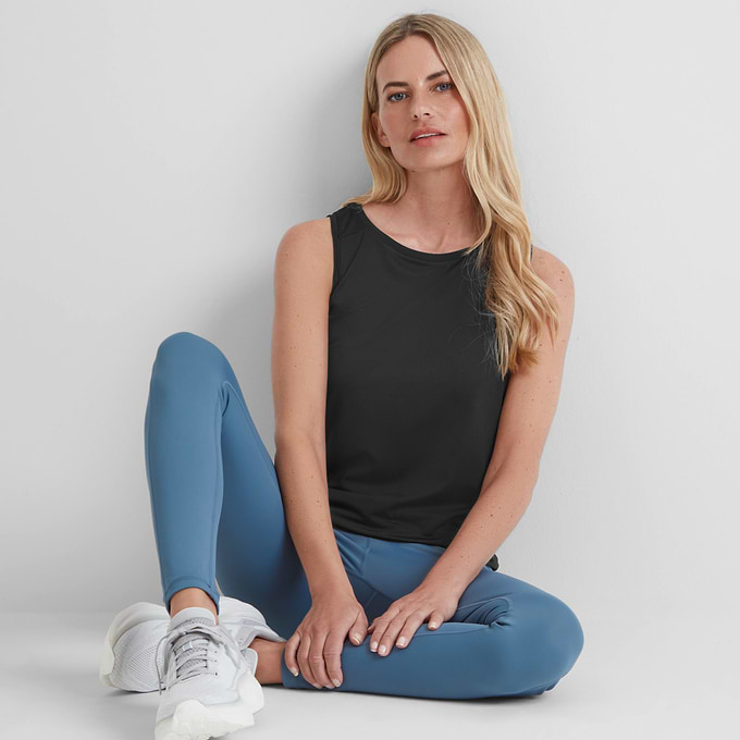 Sayley Womens Performance Vest - Black