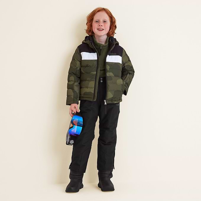 Slalom Kids Salopette - Black