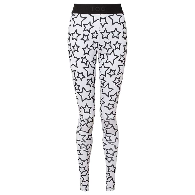 Snowdon Womens Thermal Base Layer Legging - Star Print