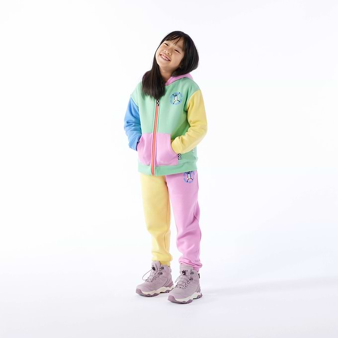 Southdown Kids Shaun the Sheep Zip Sweat - Grass Green
