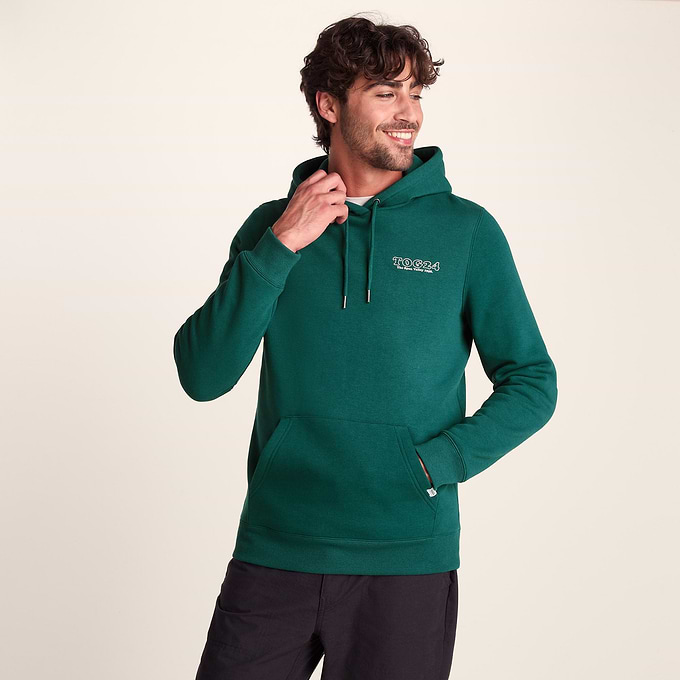 Stockton Mens Supersoft Hoody - Dark Turquoise