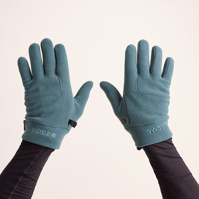 Stride Microfleece Gloves - Dark Turquoise