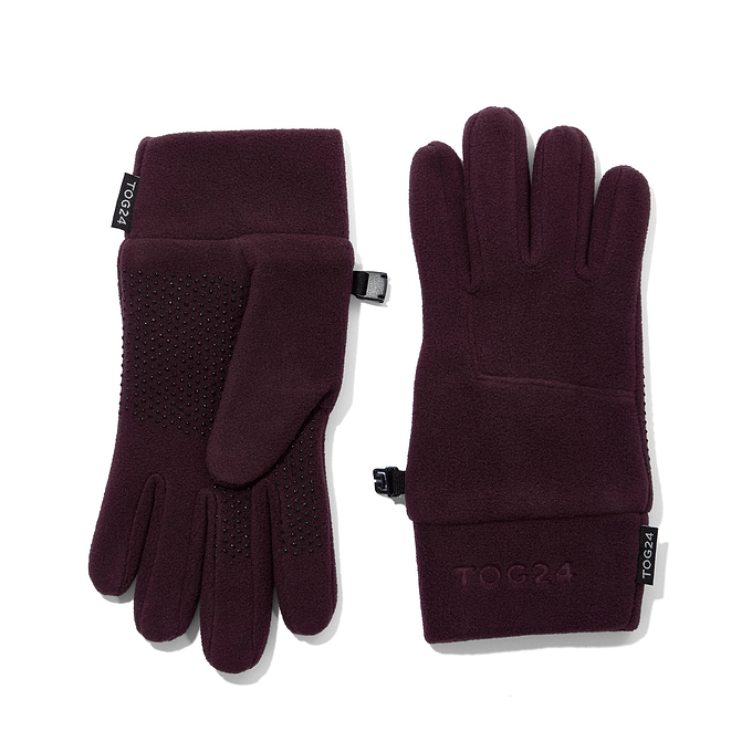 Stride Microfleece Gloves - Huckleberry
