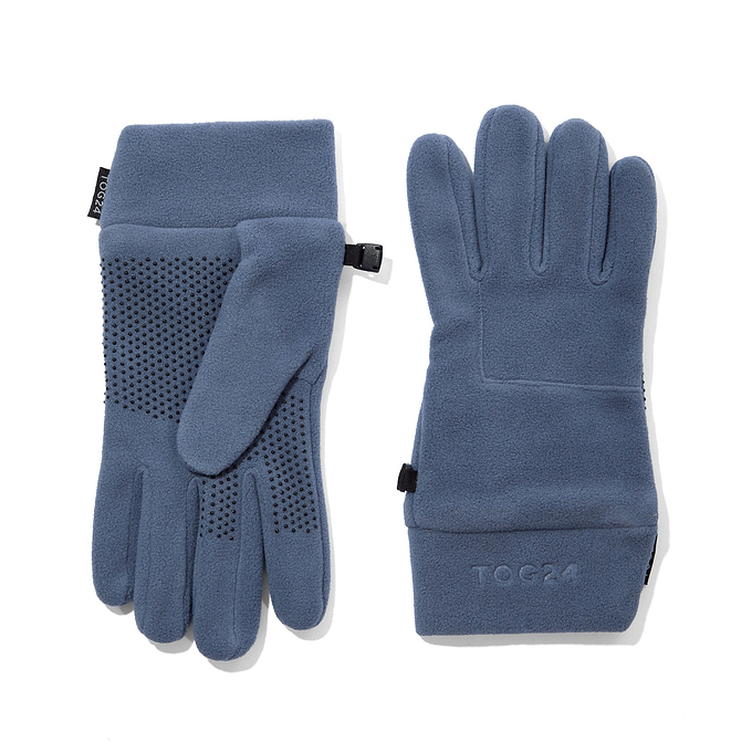 Stride Microfleece Gloves - Smokey Blue