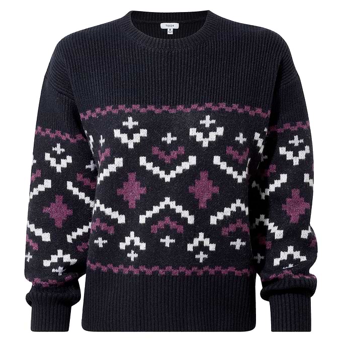 Tamara Womens Chunky Knitted Jumper - Dark Indigo