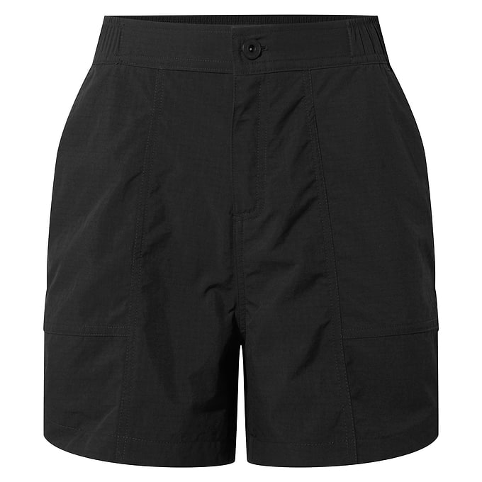 Tempo Womens Ripstop Performance Shorts - Black