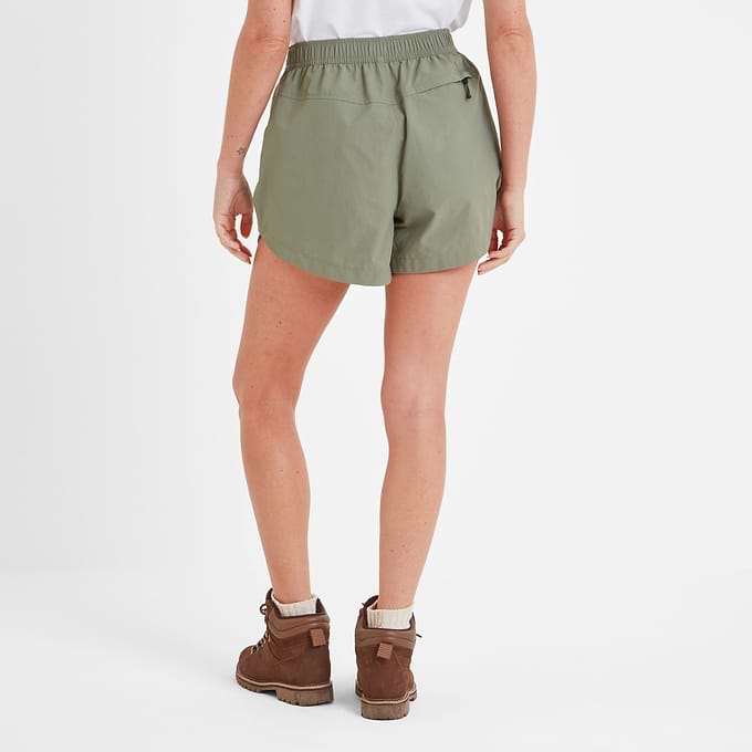 Tempo Womens Ripstop Performance Shorts - Faded Khaki