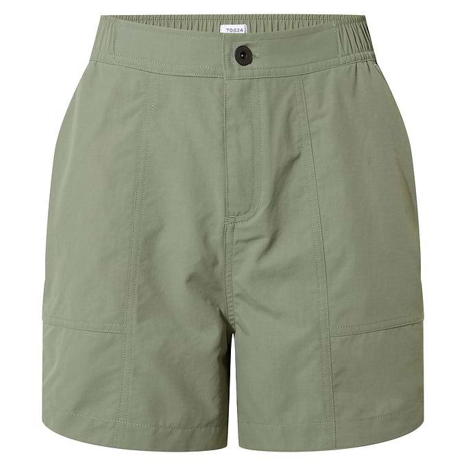 Tempo Womens Ripstop Performance Shorts - Faded Khaki