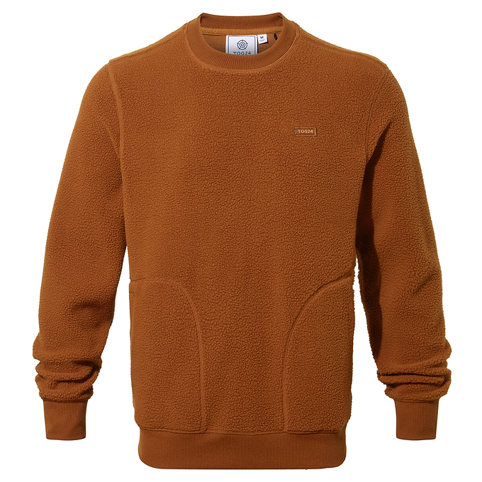 Todd Mens Sherpa Sweat - Cinnamon