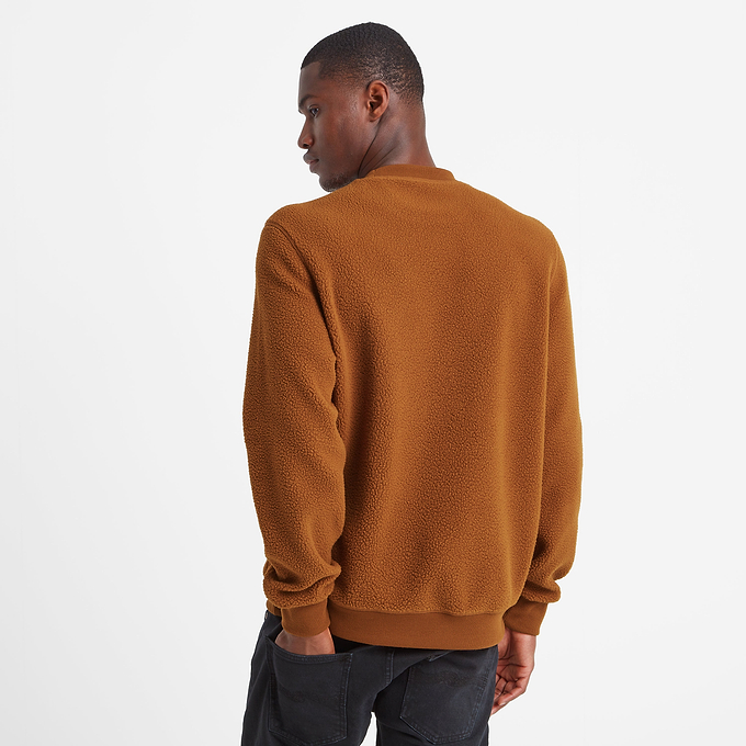 Todd Mens Sherpa Sweat - Cinnamon