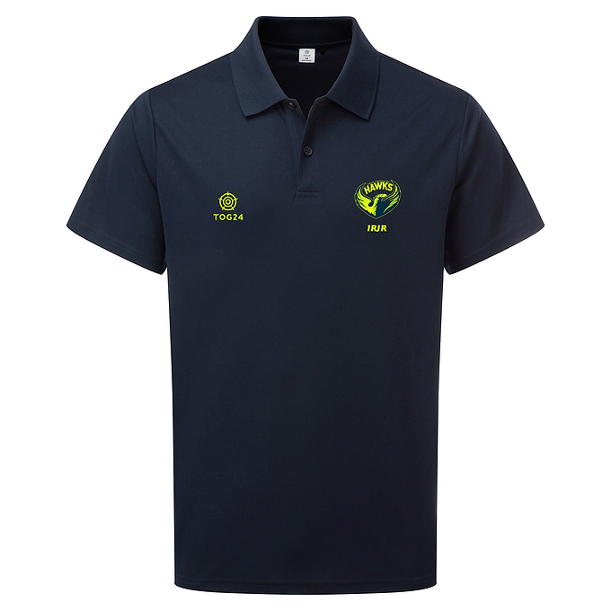 West Yorkshire Hawks Mens - Torres Tech Polo Navy