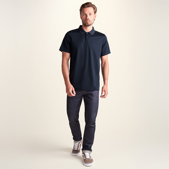 Torres Mens Tech Polo - Navy