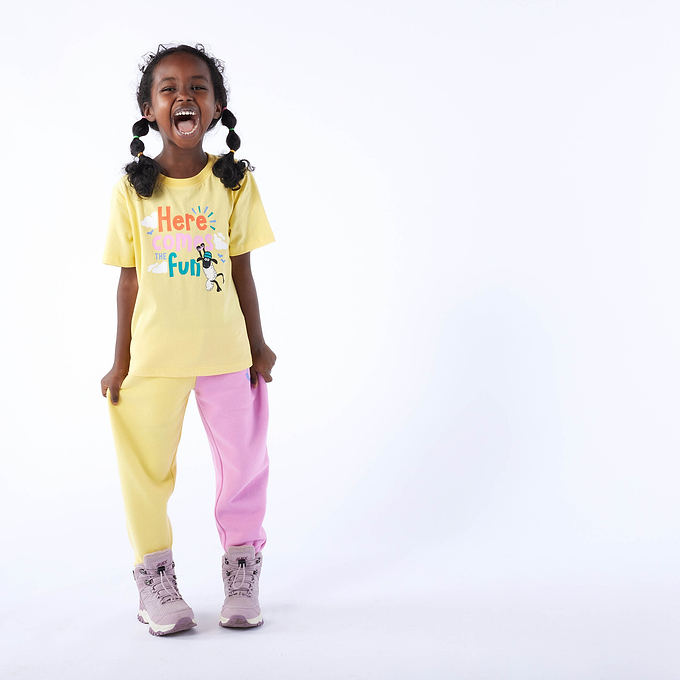 Valais Kids Shaun the Sheep Sweat Pant - Piglet Pink
