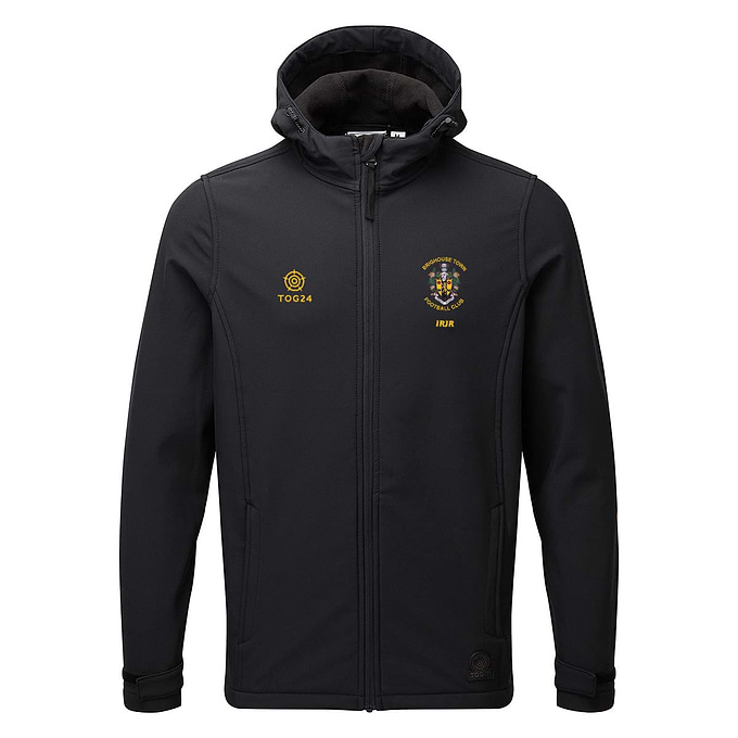 Brighouse Town FC Mens - Valley Softshell Hoody Black
