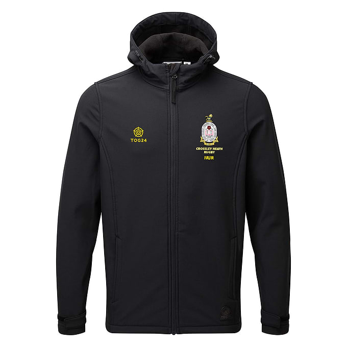 Crossley Heath Mens - Valley Softshell Hoody Black