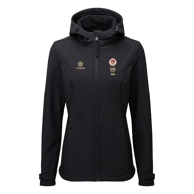Lightcliffe CC Womens - Valley Softshell Hoody Black