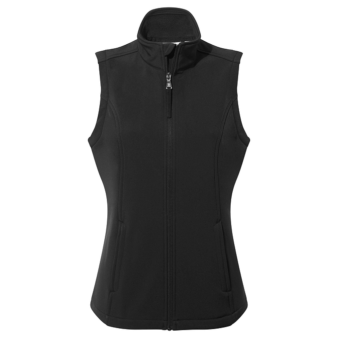 Valley Womens Softshell Gilet - Black