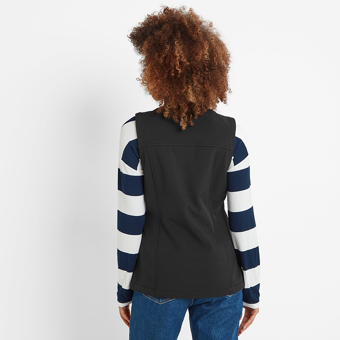 Valley Womens Softshell Gilet - Black