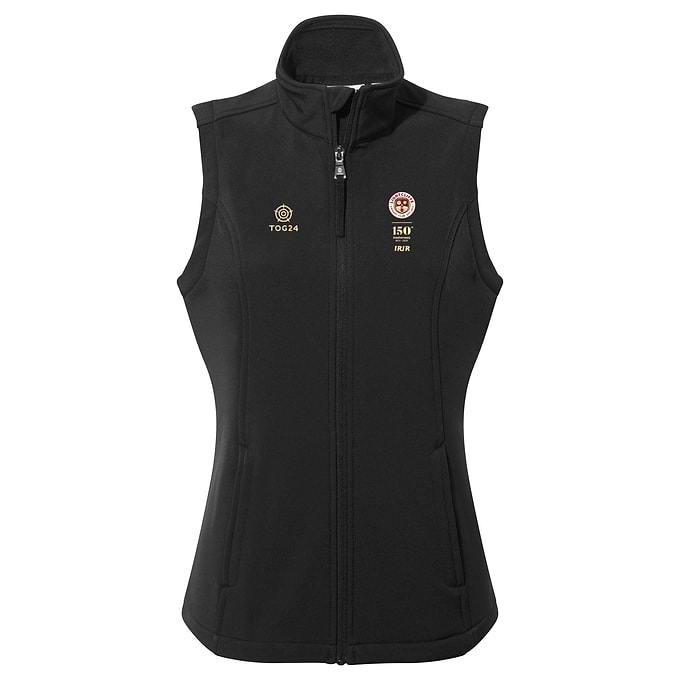 Lightcliffe CC Womens - Valley Softshell Gilet Black