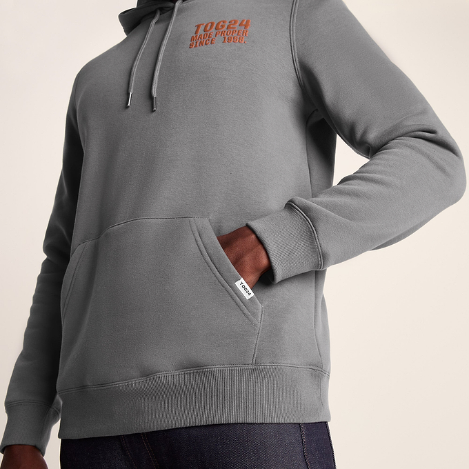 Whalley Mens Supersoft Hoody - Steel Grey
