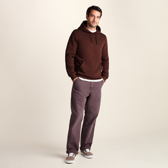 Whalley Mens Supersoft Hoody - Chestnut Brown