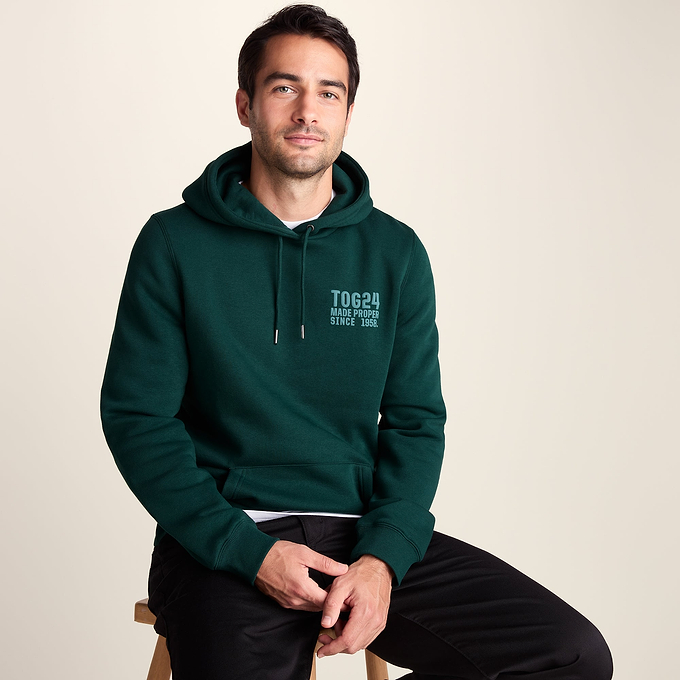 Whalley Mens Supersoft Hoody - Midnight Green
