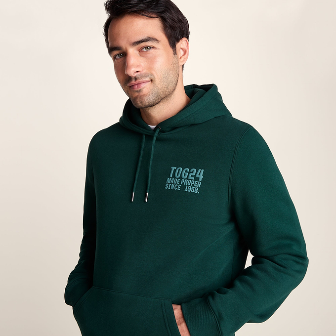Whalley Mens Supersoft Hoody - Midnight Green